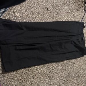Black Wide Leg Trousers